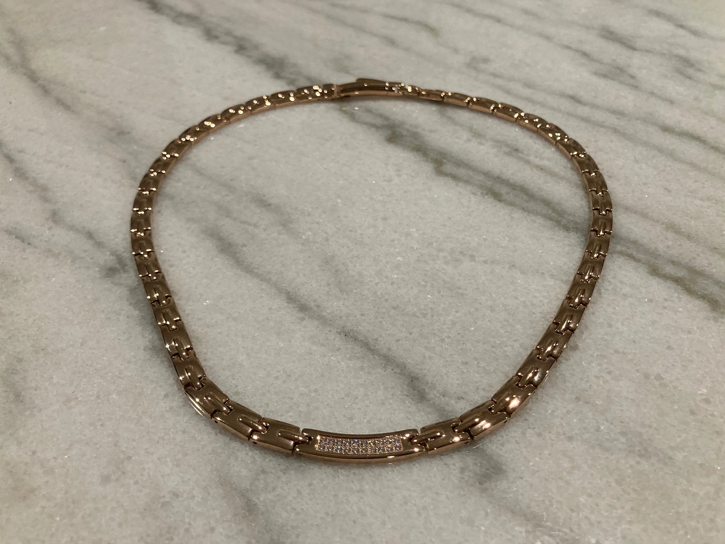 Superhuman Balance - 20" Rose Gold Necklace
