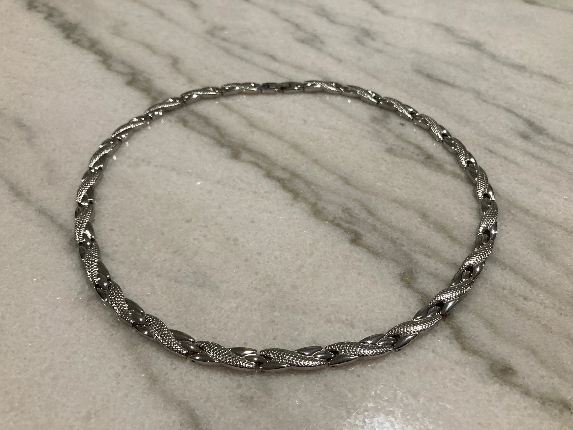 Superhuman Balance - 20" Silver Necklace