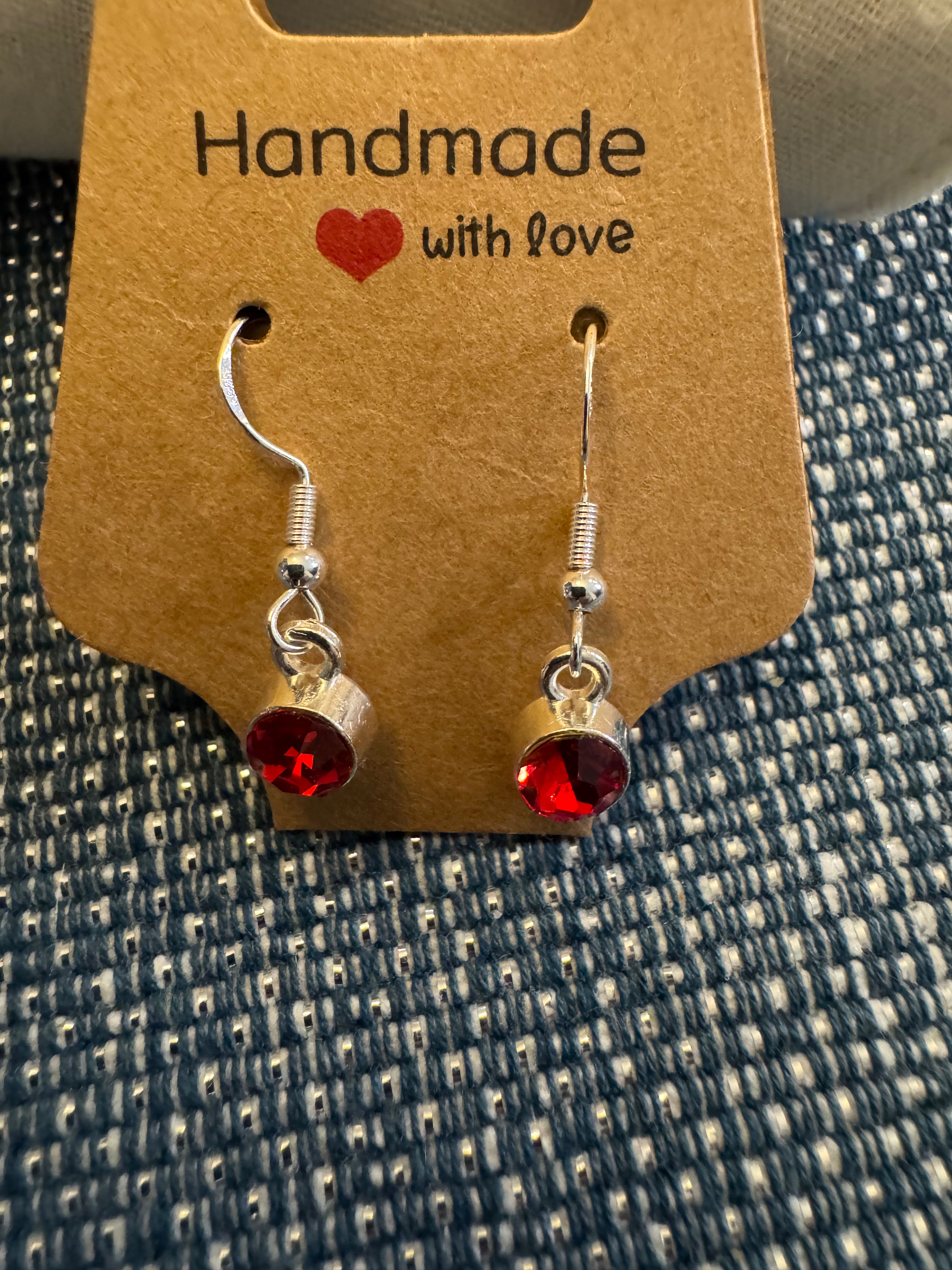 July Birthstone Earrings