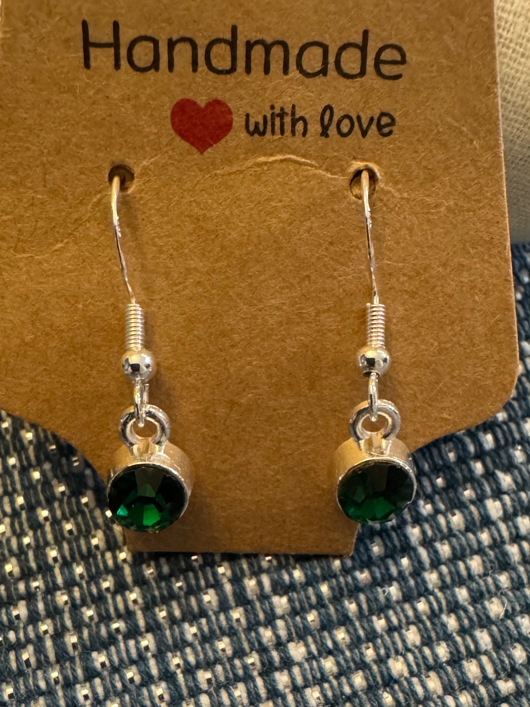 May Birthstone Earrings