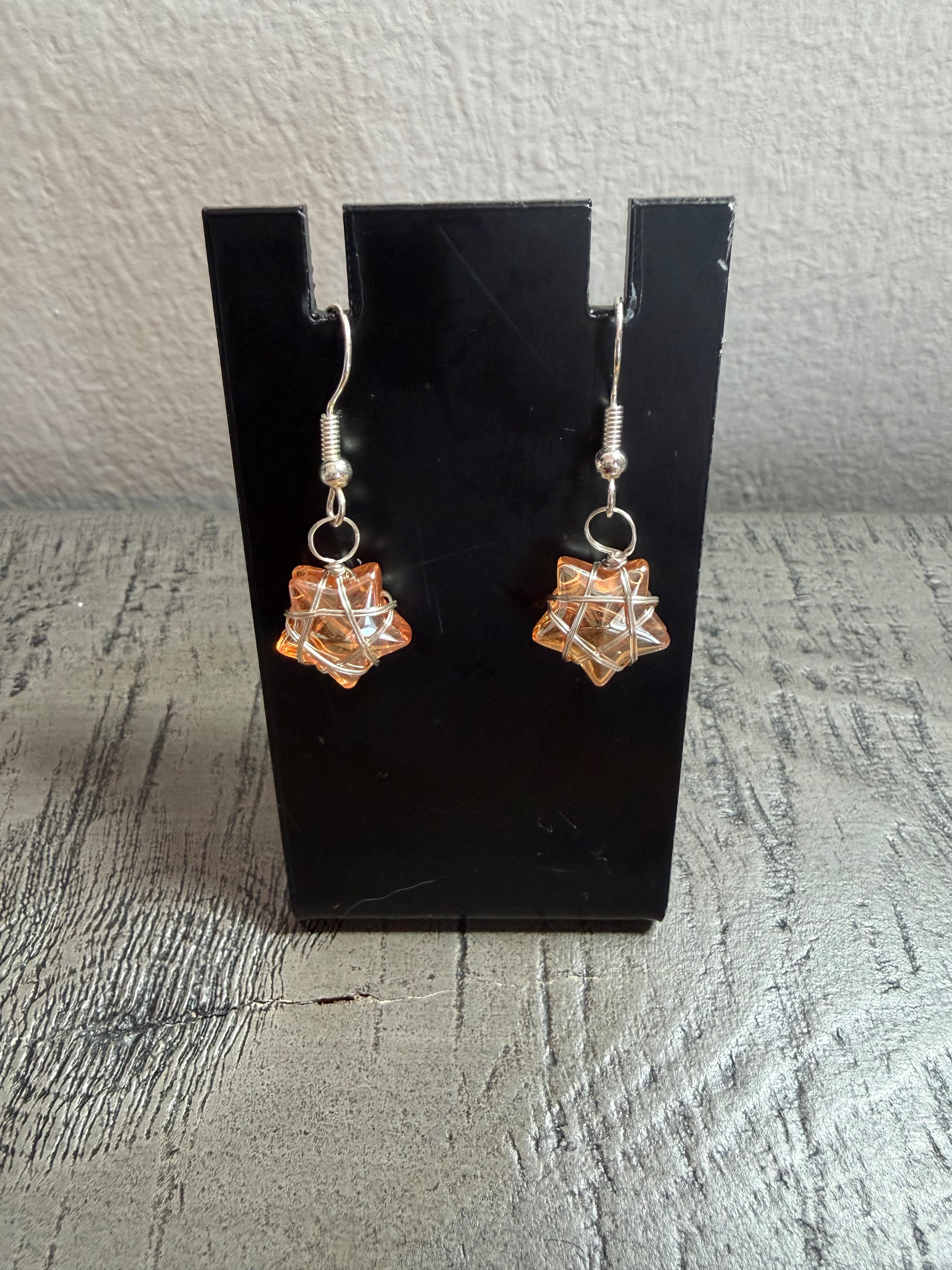 Silver Wrapped Gold Star