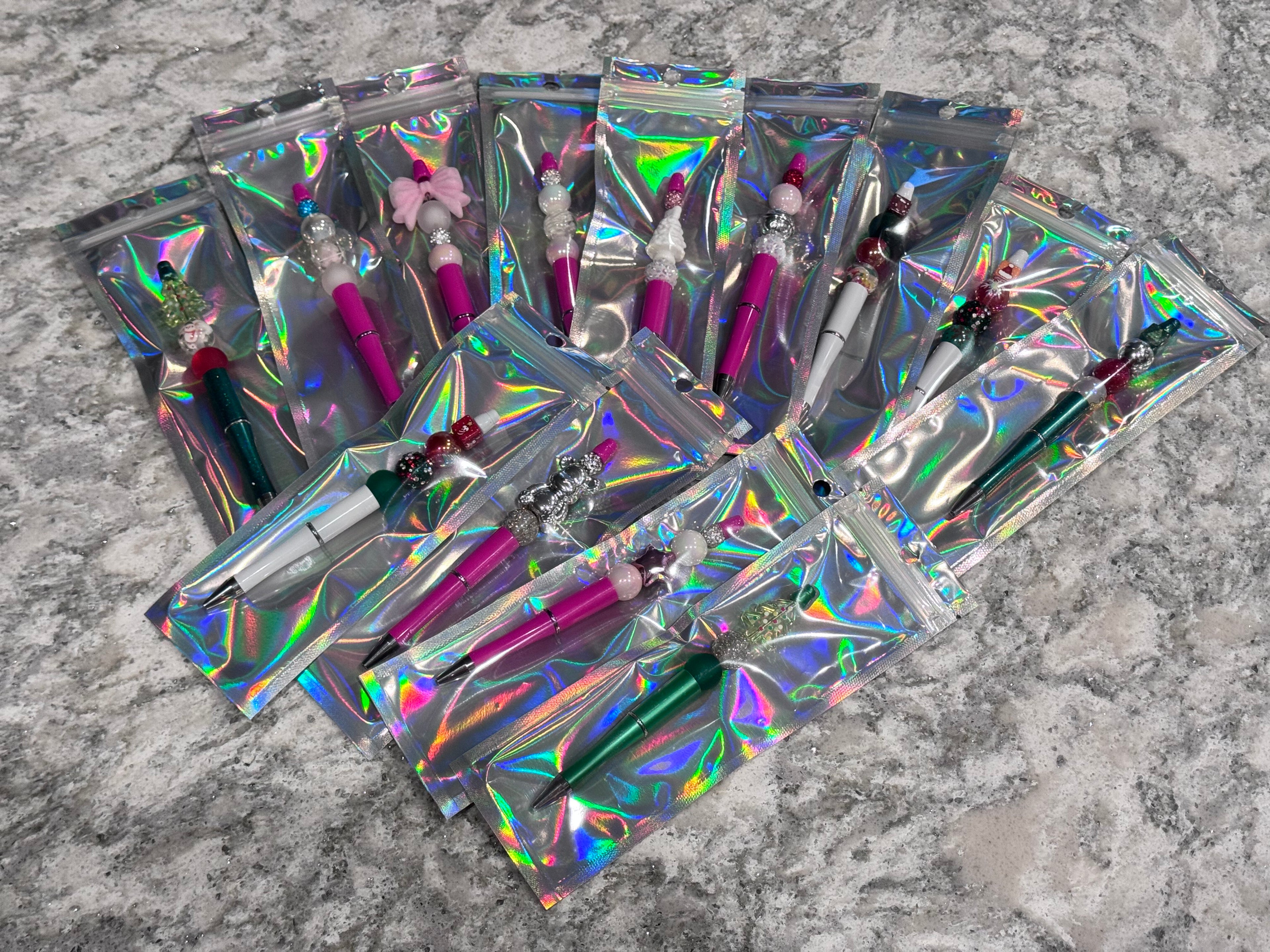 Assorted Bundle of 9 Christmas Pens